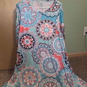 It’s a light and comfortable sun dress.